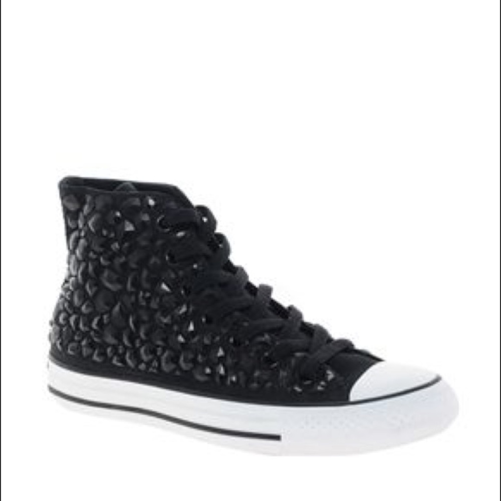 Converse All Star Pu Jewel High Top Trainers